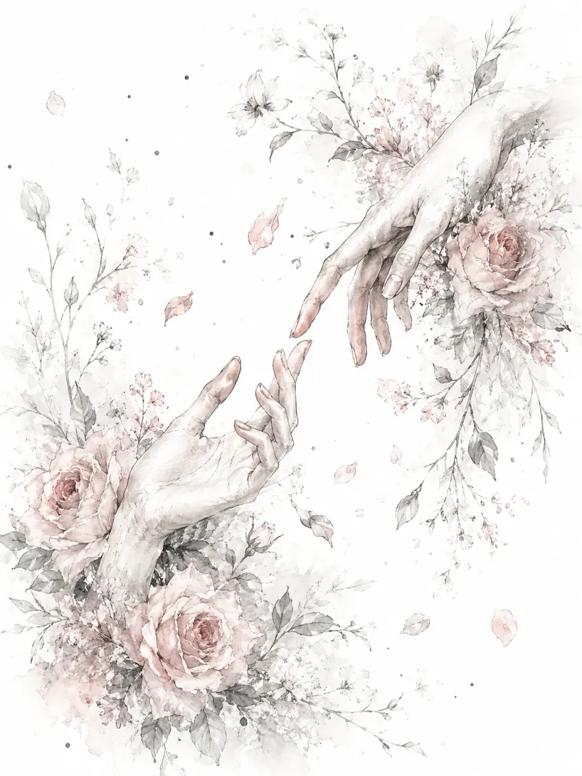 Illustration de la duologie Dans ton regard de Belinda Bornsmith